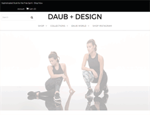 Tablet Screenshot of daubanddesign.com